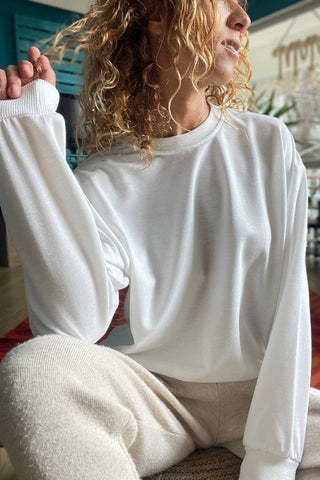 Women's Basic Relaxed Blank Plain Sweatshirt,Cotton Spring Classic Pullover ,Warm, Cozy,Soft, Quality,Raglan Sleeve Round Neck Jumper