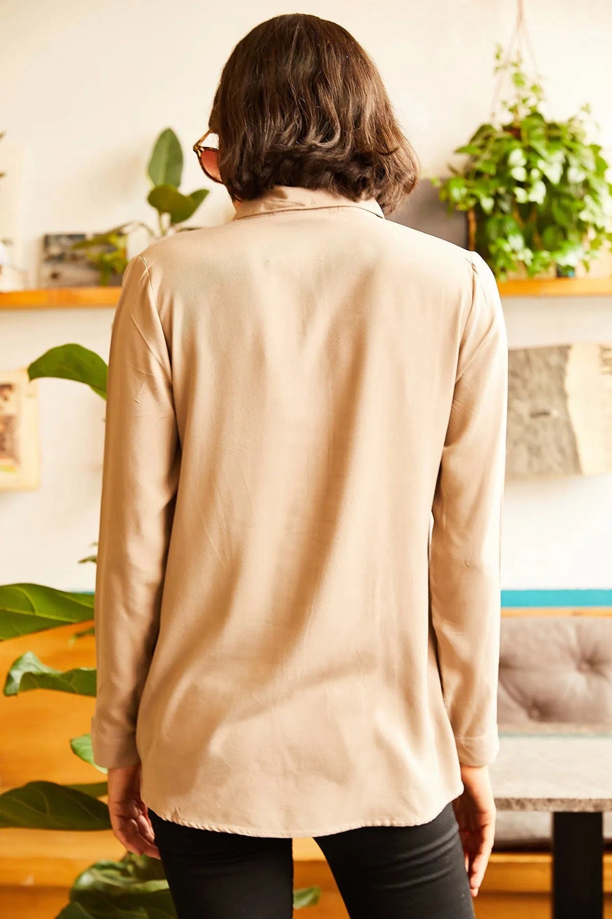 Minimalist Top-long Sleeved Top-buttoned Shirt-designer Women 