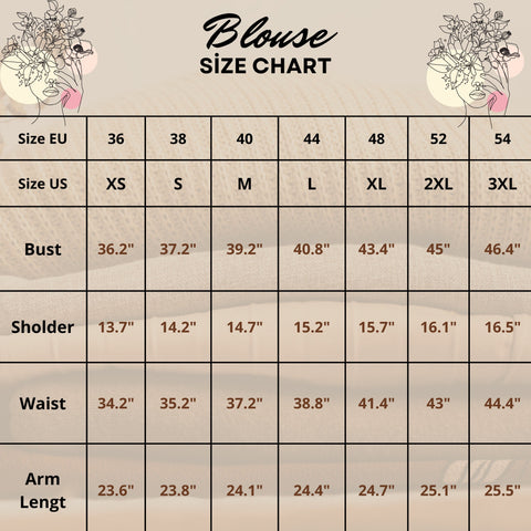 Floral Cotton & Linen Vintage Fold Sleeve Woman Blouse, Long Sleeve Blouse, Summer Blouse, Blouse Pattern, Designer Blouse, Bohemian Blouse 5