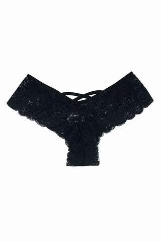 Seductive Black Lace Panties, Erotic Sexy  Lace Lingerie, Lace Thong,  Romantic Honeymoon Lingerie, Black Lace Underwear