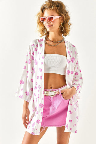 Summer Woven Viscose Kimono, Boho Ethnic Beach and Vacation Kimono, Floral Lightweight Chic Elegance,Kimono Women Jacket